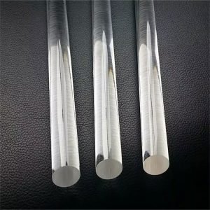 Quartz glass rod