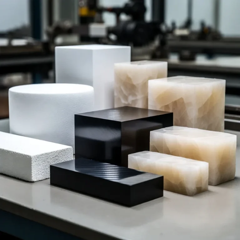 Overview image showing types and applications of ceramic materials used in industrial and engineering environments