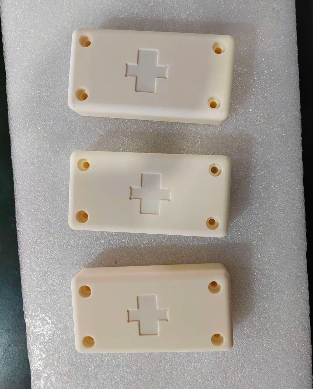 Zirconia Alumina Ceramic Plank Ceramic Connector Blocks