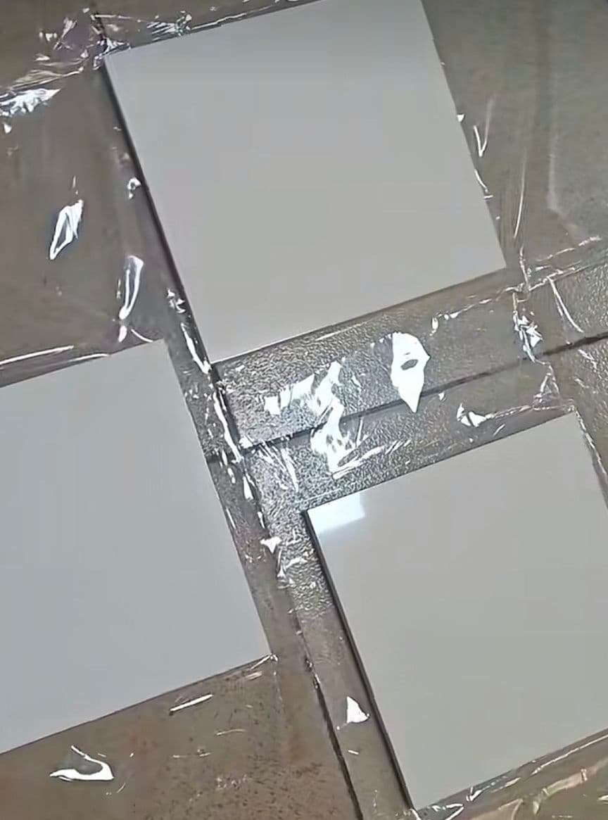 Thick Square Alumina Ceramic Plate