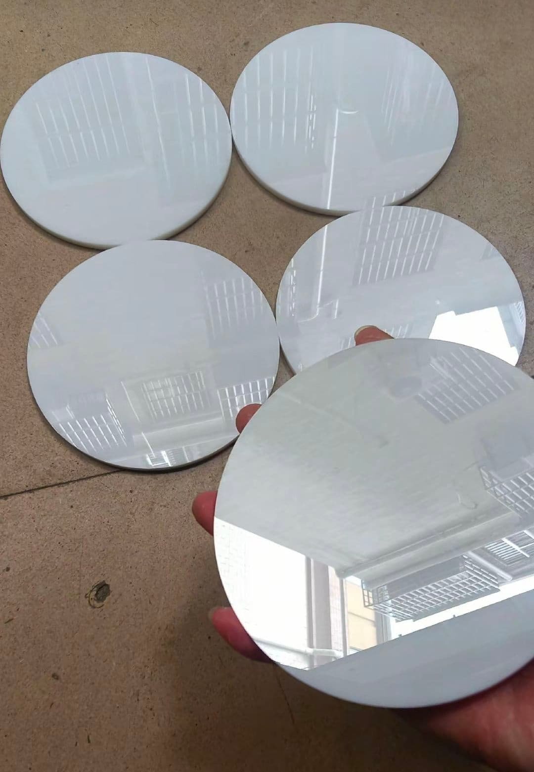 Precision zirconia alumina ceramic disc plate