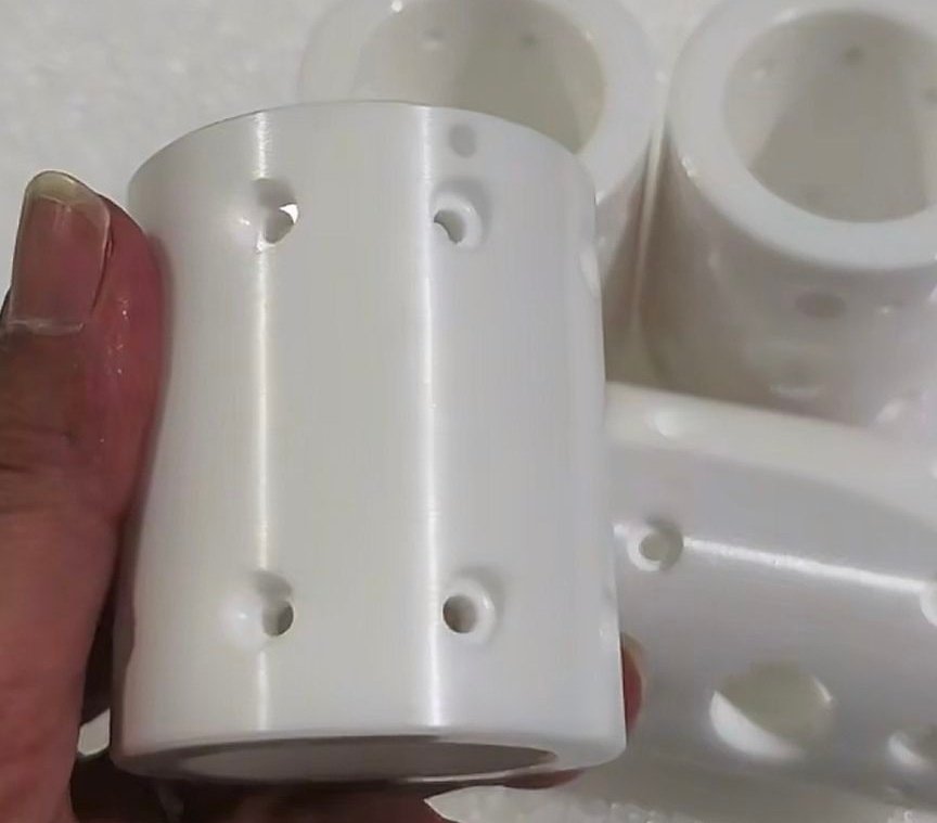 Precision alumina ceramic tubes for industrial assemblies